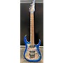 Used Ibanez RG1027PBF Solid Body Electric Guitar Cerulean Blue
