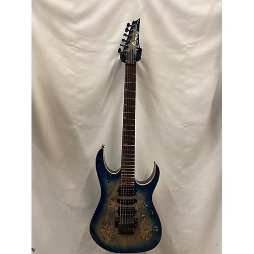 Ibanez RG1070PBZ Solid Body Electric Guitar Cerulean Blue Burst