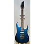 Used Ibanez RG1570 RG Series Solid Body Electric Guitar BLUE SPARKLE