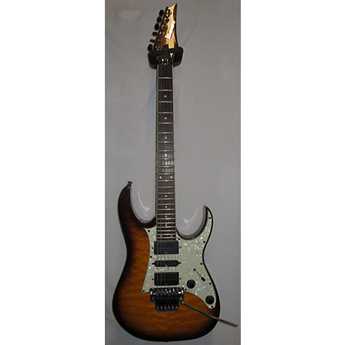 Ibanez RG350QMZ Solid Body Electric Guitar 2 Tone Sunburst