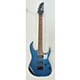 Used Ibanez RG421 Solid Body Electric Guitar GUNMETAL BLUE