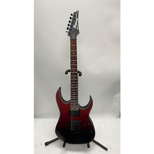 Ibanez RG421EX Solid Body Electric Guitar Red to Black Fade