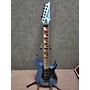 Used Ibanez RG450EXB Solid Body Electric Guitar Ice Blue Metallic