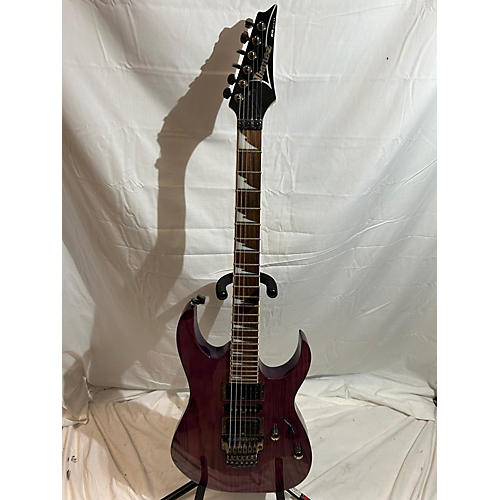 Ibanez RG470 Solid Body Electric Guitar Trans Purple