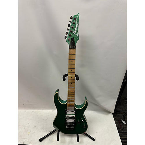 Ibanez RG470msp Solid Body Electric Guitar green sparkle