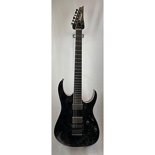 Ibanez RG5320 Solid Body Electric Guitar Black and Silver