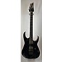 Used Ibanez RG5320 Solid Body Electric Guitar Black and Silver