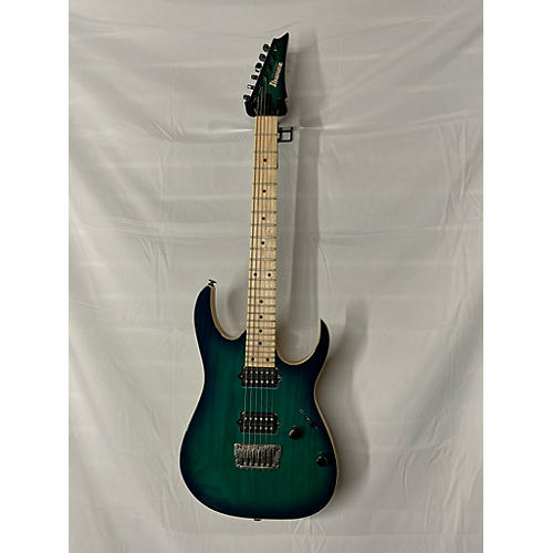 Ibanez RG652AHMFX Prestige Hard Tail Solid Body Electric Guitar Nebula Green Burst