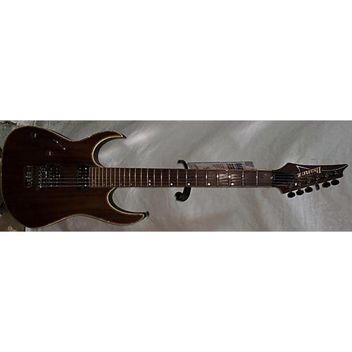 Ibanez RG721RWL Left Handed Electric Guitar charcoal brown flat