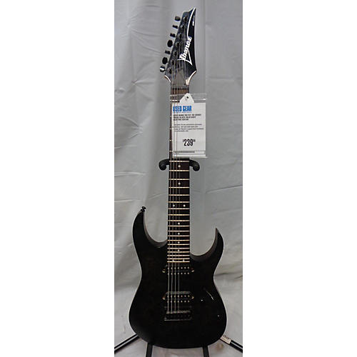 Ibanez RG7421 RG Series Solid Body Electric Guitar Trans Black