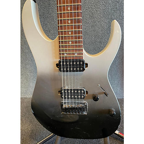 Ibanez RG7421 RG Series Solid Body Electric Guitar WHITE BLACK FADE