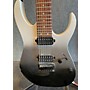 Used Ibanez RG7421 RG Series Solid Body Electric Guitar WHITE BLACK FADE