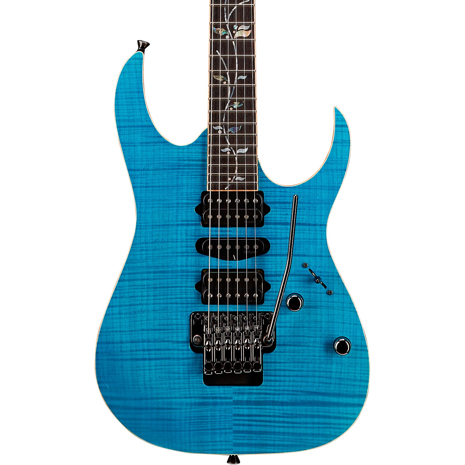 Ibanez RG8570Z j.custom Electric Guitar Transparent Blue Musician's