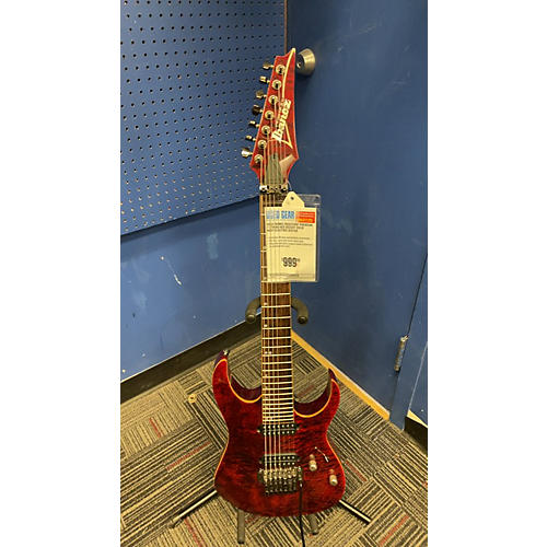 Ibanez RG927QMF Premium 7 String Solid Body Electric Guitar Red Desert