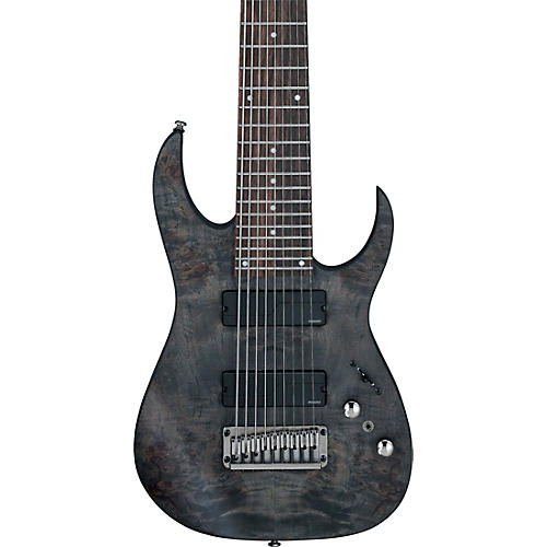 Ibanez RG9PB RG Axe Design Lab 9-String Electric Guitar Condition 1 - Mint Transparent Gray Flat