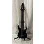 Used Ibanez RG9QM 9 String Solid Body Electric Guitar Black Ice