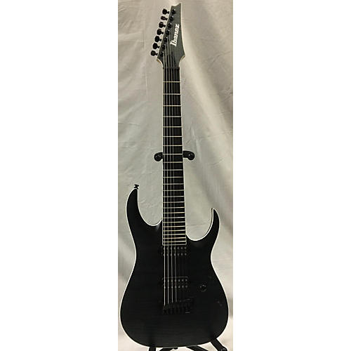 Ibanez RGA Iron Label 7 String Solid Body Electric Guitar Trans Gray