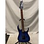 Used Ibanez RGA42FM Solid Body Electric Guitar FLAT BLUE LAGOON
