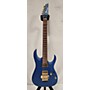 Used Ibanez RGA42HPT Solid Body Electric Guitar Blue