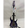 Used Ibanez RGA61AL Solid Body Electric Guitar Trans Purple
