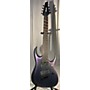 Used Ibanez RGA71AL Axion Label 7 String Solid Body Electric Guitar AURORA BURST