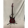 Used Ibanez RGA72TQMZE RG Series Solid Body Electric Guitar QUILT RED