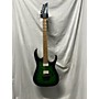 Used Ibanez RGAIX6MQM Solid Body Electric Guitar Blue Green Burst