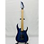Used Ibanez RGAR42MFNT Solid Body Electric Guitar Blue