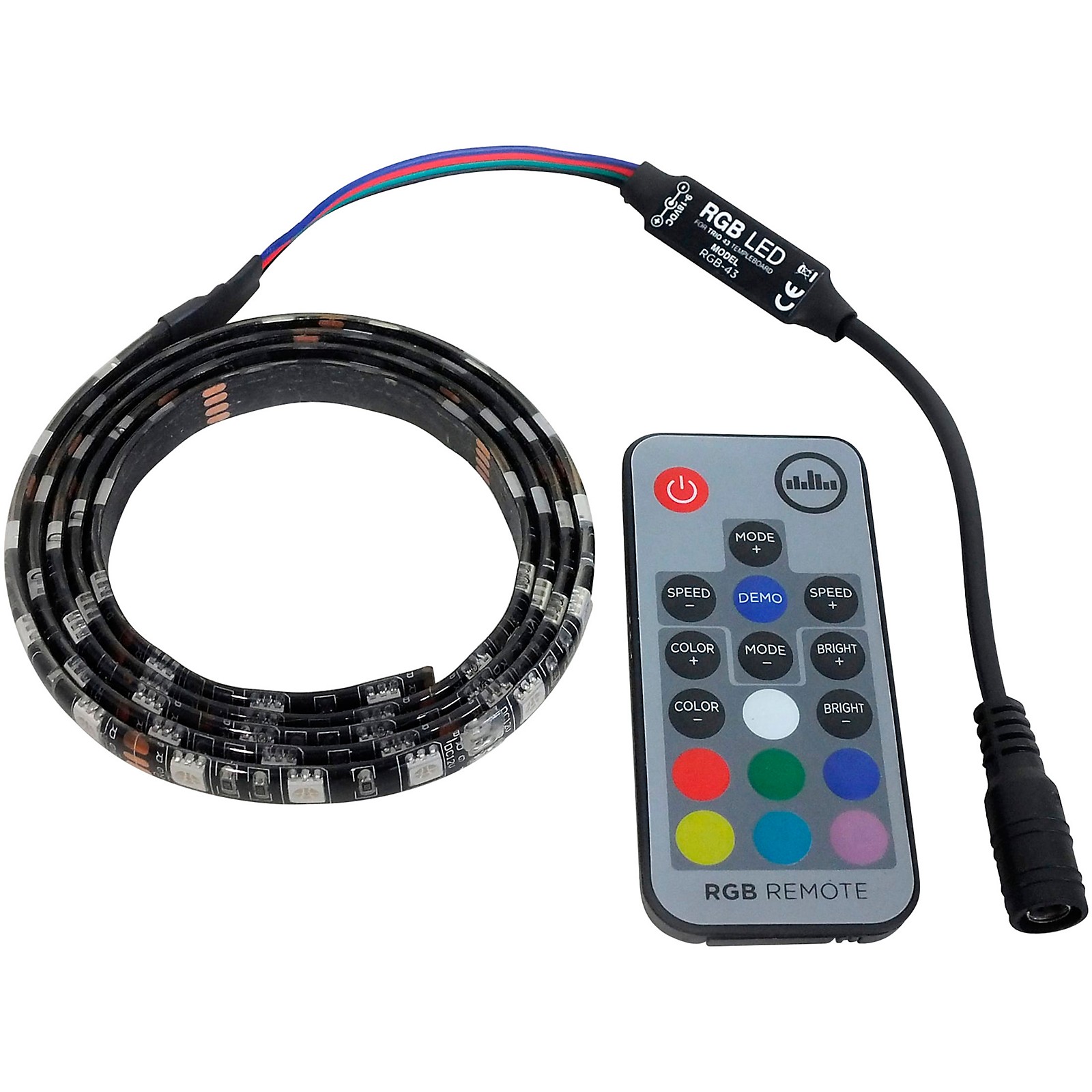 Temple Audio Design RGB LED Light Strip for DUO 24 Pedalboard