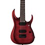 Ibanez RGD721FA 7-String Electric Guitar - Stained Wine Red Burst Flat