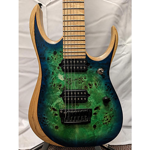 Ibanez RGDIX7MPB Solid Body Electric Guitar Green