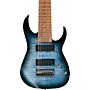 Ibanez RGIR9FME Iron Label 9-String Electric Guitar Faded Denim Flat