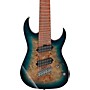Ibanez RGMS8PB Multiscale 8-String Electric Guitar Cosmic Blue Starburst