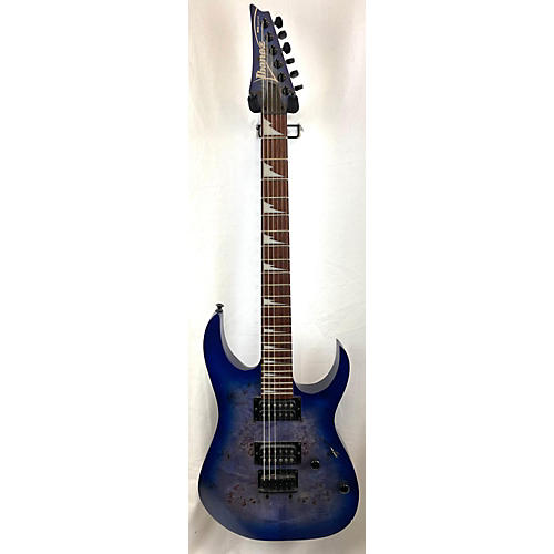 Ibanez RGRT621DPB Solid Body Electric Guitar Trans Blue