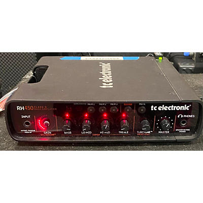 TC Electronic RH450 450W Bass Amp Head