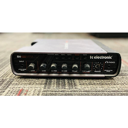 TC Electronic RH450 450W Bass Amp Head