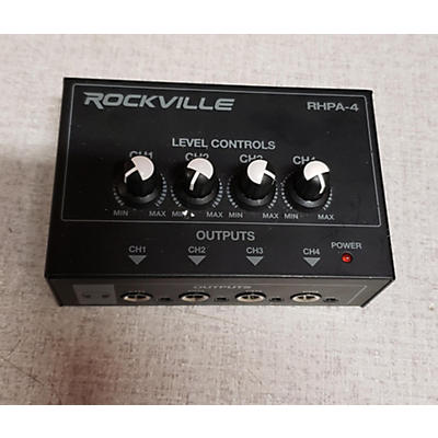 Rockville RHPA-4 Headphone Amp