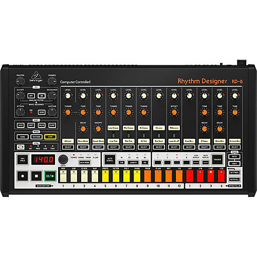 Behringer RHYTHM DESIGNER RD-8 Classic Analog Drum Machine Condition 1 - Mint
