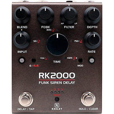 Keeley RK2000 Funk Siren Delay Pedal -