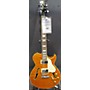 Used Greg Bennett Design by Samick RL3 Hollow Body Electric Guitar Trans Amber