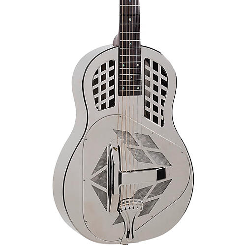 Recording King RM-991-S Tricone Metal Body Resonator Guitar With Roundneck