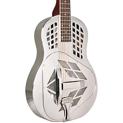 Recording King RM-991-S Tricone Metal Body Resonator Guitar with Squareneck