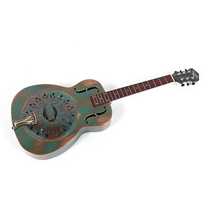 Recording King RM-997-VG Swamp Dog Metal Body Resonator Style-0