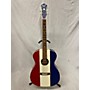 Used Recording King ROA-9-RWB Acoustic Guitar Custom Graphic