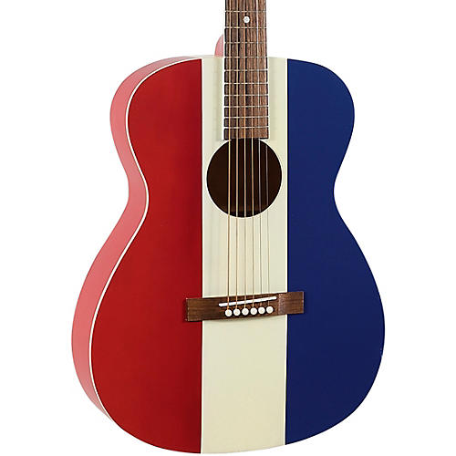 recording king red white and blue guitar