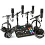RODE RODEcaster Pro 4-Person Podcasting Bundle With AT2020 & ATHM50X