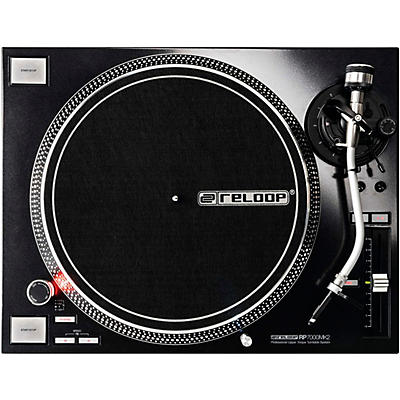 Reloop RP-7000 MK2 Professional Direct-Drive DJ Turntable - Black