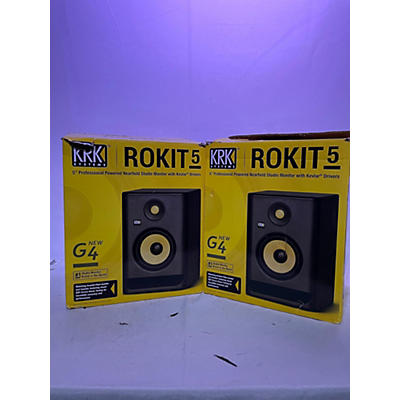 KRK RP5 ROKIT G4 Pair Powered Monitor