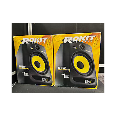 KRK RP8G3 Pair Powered Monitor