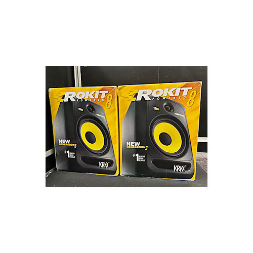 KRK RP8G3 Pair Powered Monitor